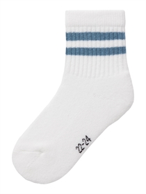 NAME IT 2-Pak Tennissokker Jans Bright White Blue Mirage
