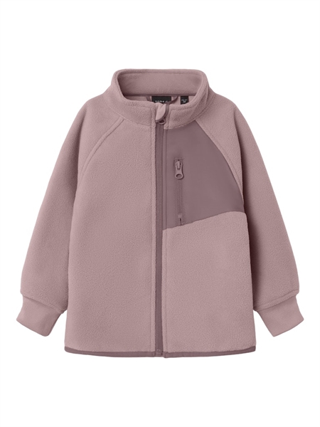 NAME IT Vind Fleece Jakke Move Deauville Mauve