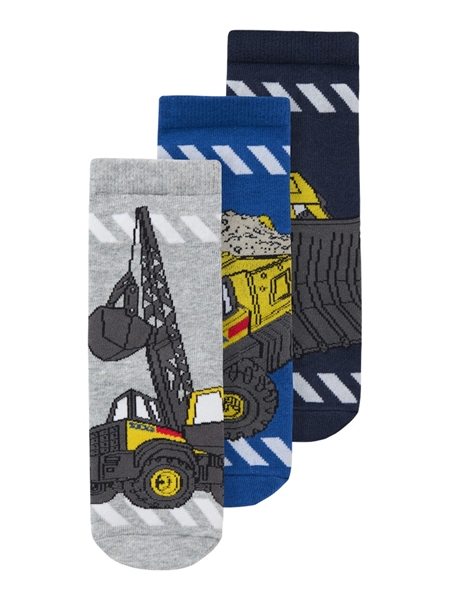 NAME IT 3-Pak Tonka Strømper Navy Blaze
