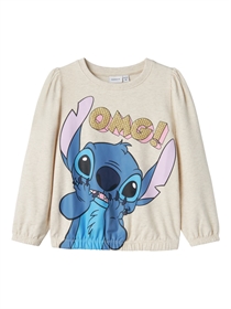 NAME IT Stitch Sweatshirt Fossa Peyote Melange
