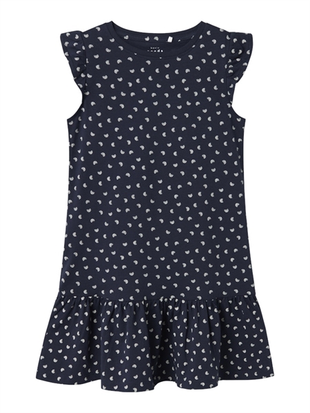 NAME IT Kortærmet Kjole Vida Navy Blazer