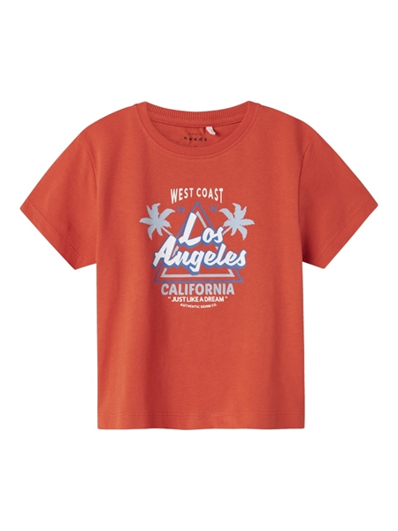 Name It Vagno Løs T-shirt LA - Paprika