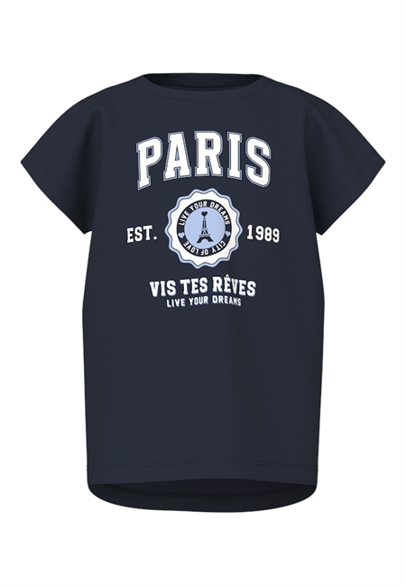 NAME IT Top Vigea Dark Sapphire Paris billede