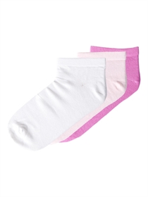 NAME IT 3-Pak Ankel Strømper Vira Cradle Pink 