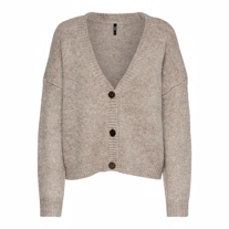 ONLY Strikket Cardigan Zoey Woodsmoke