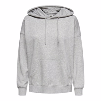 ONLY Sweatshirt Feel Life Light Grey Melange