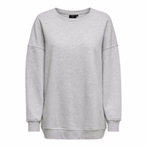ONLY Oversized Sweatshirt Fave Light Grey