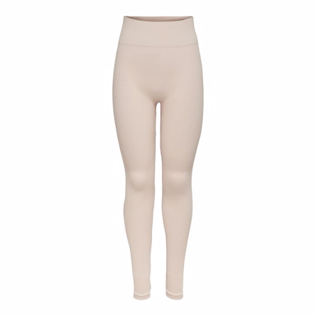 Billede af ONLY Sømløse Leggings Vada Nude