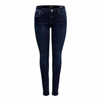 ONLY Lisa Skinny Fit Jeans Dark Blue