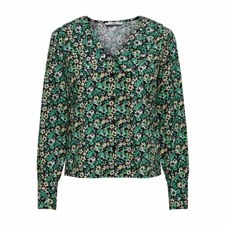 ONLY Blomster Skjorte Riri Winter Green