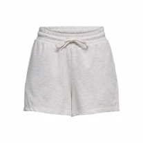 ONLY Højtaljede Sweat Shorts Oatmeal