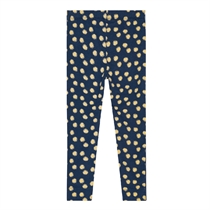 BIRKHOLM Leggings Blå Margueritter
