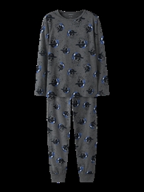 NAME IT Natsæt Mel Skull Dark grey