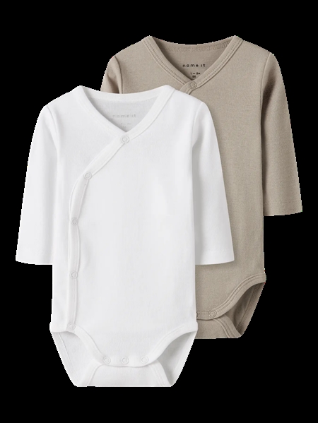 NAME IT 2-Pak Wrap Body Pure Cashmere