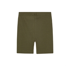 BIRKHOLM Rib Shorts Oliven Grøn