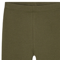 BIRKHOLM Rib Shorts Oliven Grøn