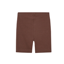 BIRKHOLM Rib Shorts Kastanje Brun