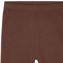 BIRKHOLM Rib Shorts Kastanje Brun