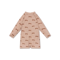 SWIM ESSENTIALS UV Badedragt Beige Leopard