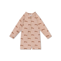 SWIM ESSENTIALS UV Badedragt Beige Leopard