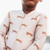 SWIM ESSENTIALS UV Badedragt Beige Leopard