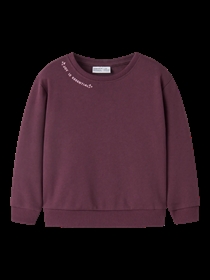 NAME IT Sweatshirt Okala Mauve Wine