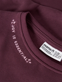 NAME IT Sweatshirt Okala Mauve Wine