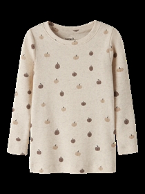 NAME IT Græskar Bluse Notheo Peyote Melange