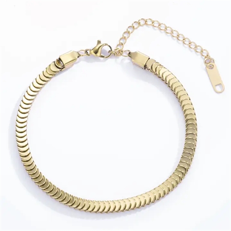 ELINE L'ATELIER Snake Armbånd Guld
