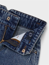NAME IT High Waist Mom Jeans Bella Medium Blue