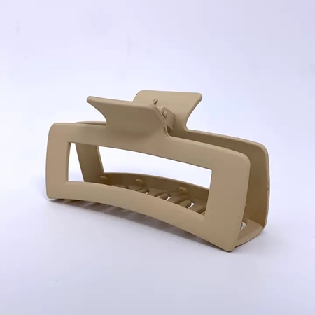 ELINE L'ATELIER Stor Hårklemme Beige