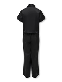 ONLY KIDS Satin Natsæt Sarah Black