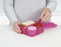 SISTEMA Madkasse Bento Cube 1,25L Pink