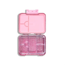 MUM MADE YUM Bento Madkasse Large Glitrende Pink