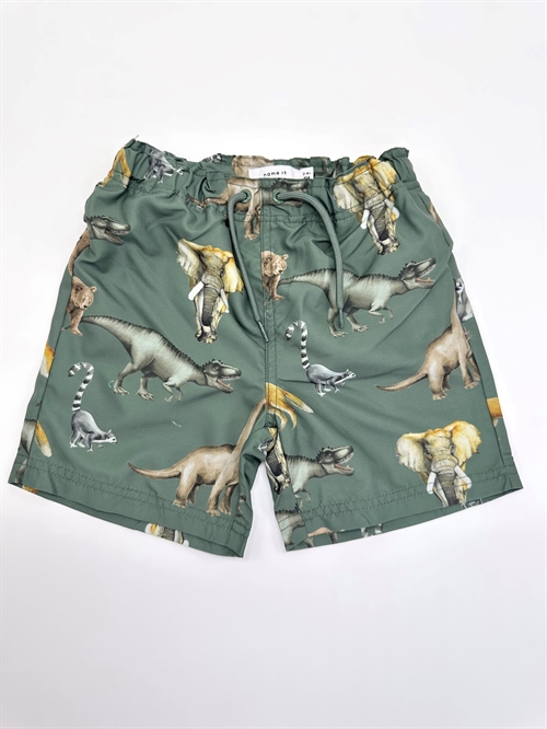 NAME IT Badeshorts Zimon Basil Dinosaurs