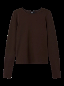 LMTD Bluse Rovas Chocolate Brown 