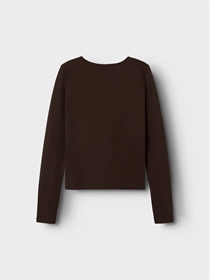 LMTD Bluse Rovas Chocolate Brown 