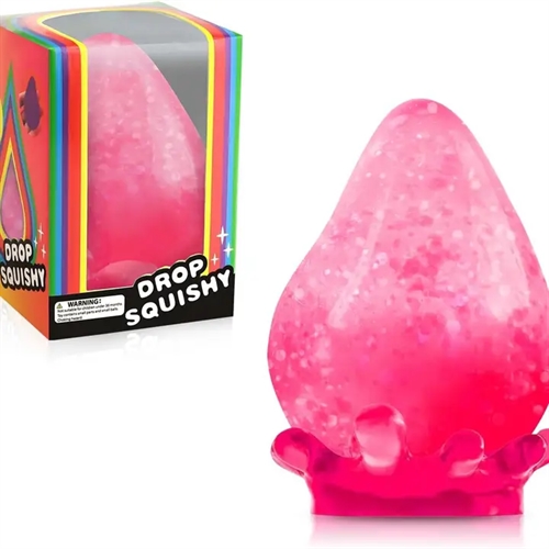 SQUISHY Glitter Dream Drop Squishy Pink