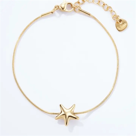 ELINE L\'ATELIER Vandfast Stjerne Armbånd