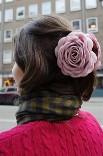 ELINE L\'ATELIER Blomster Hårklemme Rosa