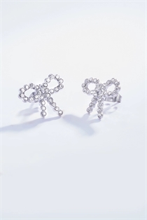 ELINE L'ATELIER Sløjfe Øreringe Sølv