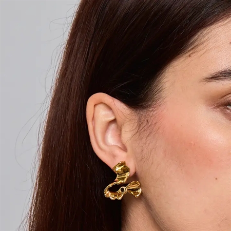 ELINE L\'ATELIER Store Øreringe Guld