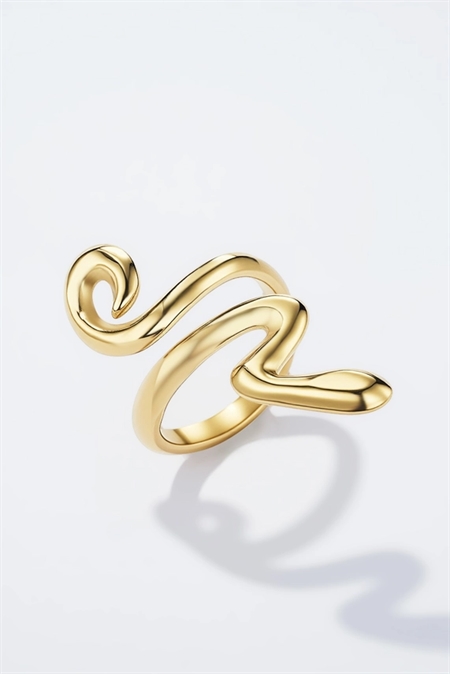 ELINE L'ATELIER Snake Ring Guld