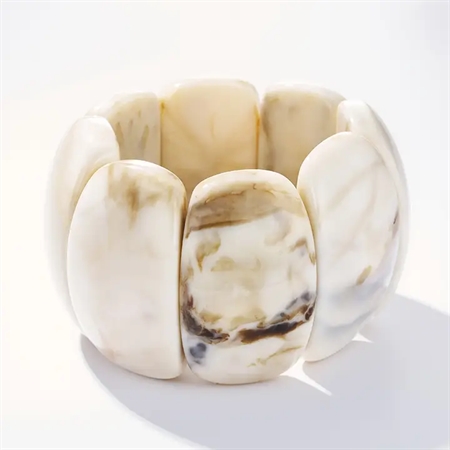 ELINE L'ATELIER Marmoreret Armbånd