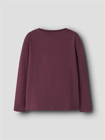 NAME IT Bluse Olinias Mauve Wine
