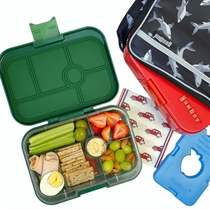 YUMBOX Madkasse 6-Rum Grøn Rocket