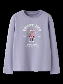 NAME IT Bluse Olinias Lavender Icing