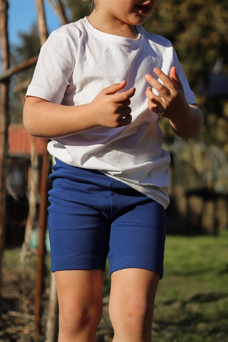Birkholm Rib Shorts - Kobolt Blå