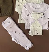 Name It Blomstrede Rib Leggings Kuscha Orchid Hush