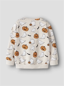 NAME IT Græskar Sweatshirt Ovar Peyote Melange